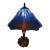 Dragonfly Stain Glass Shade Table Lamp For Sale
