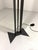 Italian Floor Lamp in Steel Tear Plate and Glass, 1980s For Sale - Image 12 of 18