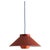 Stone Red Conical Pendant with Anti-Glare System, 1970s For Sale - Image 10 of 10
