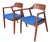 Gunlocke Pr. Mid Century Arm Chairs by the Jasper Chair Company C 1950/60's For Sale - Image 4 of 18