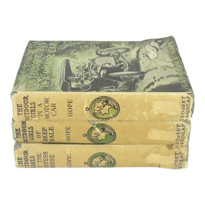 1913 the Outdoor Girls Set of 3 Antique Children’s Books