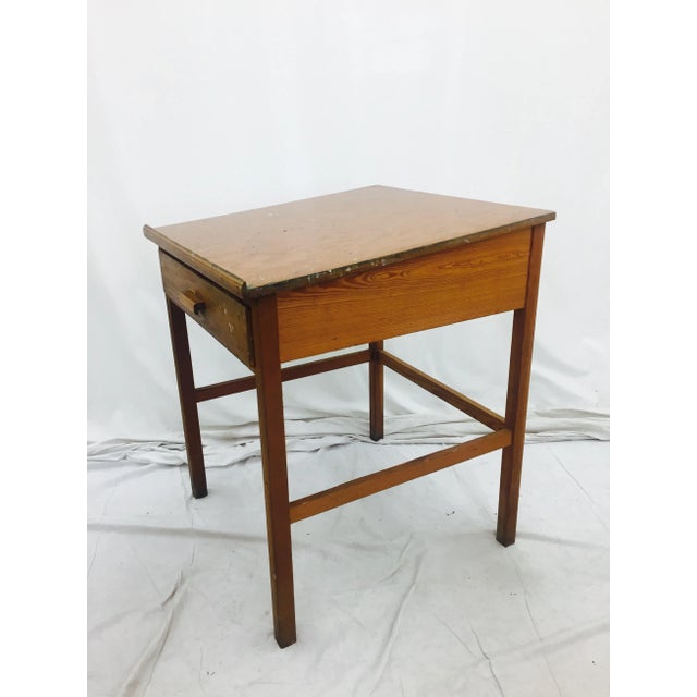 Vintage Work Desk For Sale - Image 10 of 10