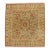 Square Vintage Turkish Brown Crimson Red 20th Century Rug - 2'2" x 2'4" For Sale