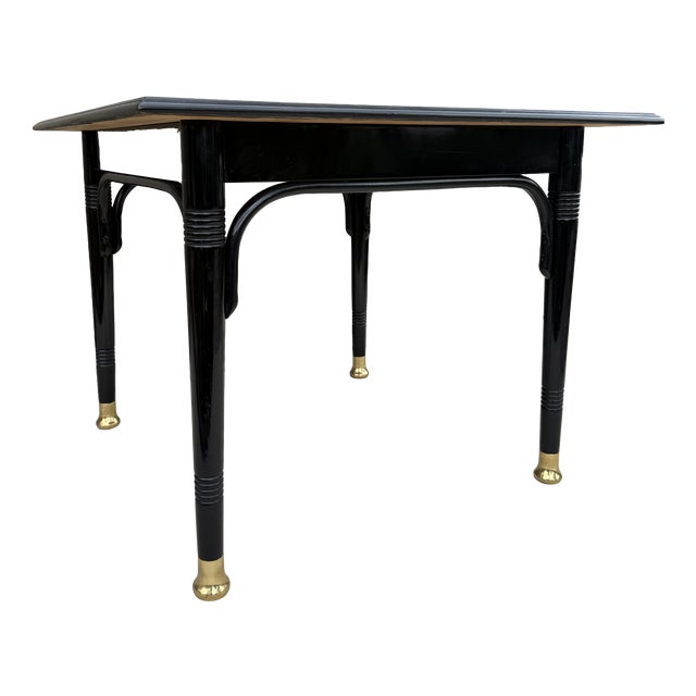 Antique Vienna Secession Bentwood Side Table attributed to J. & J. Kohn and Thonet Circle, Austria, 1890s For Sale
