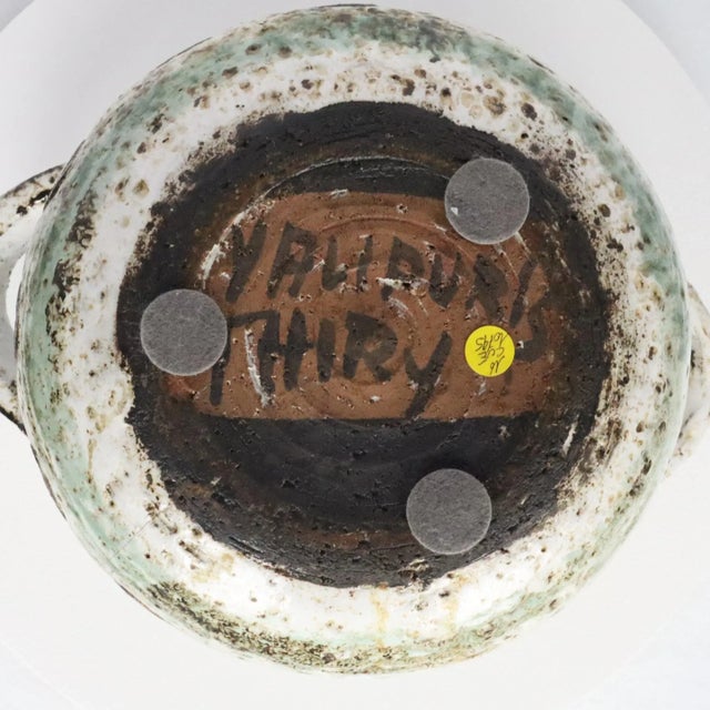 Ceramic Pot by Albert Thiry Vallauris, 1950s For Sale - Image 12 of 13