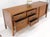 Drexel Drexel Walnut Mid Century Modern Long Credenza Sliding Doors 5 Drawer File For Sale - Image 4 of 11