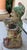 English Mid-20th Century English Cast Stone Garden Gnome Double Planter For Sale - Image 3 of 5