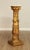Neoclassical Antique 19th Century Italian Neoclassical Carved Giltwood Marble Top Pedestal For Sale - Image 3 of 13
