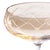 A stunning addition to any bar collection, this set of four coupe glasses features lustrous, hand-painted color cups with...