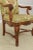 1990s John Widdicomb French Open Arm Upholstery Library Chair For Sale - Image 5 of 13