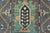 Kazak Runner 2’7” X 9’9” Blue Wool Tribal Hand-Knotted Oriental Rug For Sale - Image 9 of 13