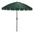 Panza 9 Ft Crank Umbrella, Green/Brown Pole For Sale