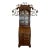 1980s Drexel Heritage “Et Cetera Collection” Inlaid Walnut Secretary Desk Bookcase With Bubble Glass For Sale
