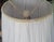 Baby Blue Vintage Baby Blue Glazed Ceramic Regency Cabbage Table Lamp Pleated White Shade For Sale - Image 8 of 9