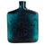 Brutalist Blue Glass Bottle from Empoli, 1960s For Sale - Image 11 of 11