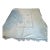 Mid 20th Century European Linen Banquet Cloth With Filet Lace Medallions For Sale