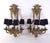 Gold Renaissance Style Wall Sconces in Cast Bronze, Italy, 1940s, Set of 2 For Sale - Image 8 of 12