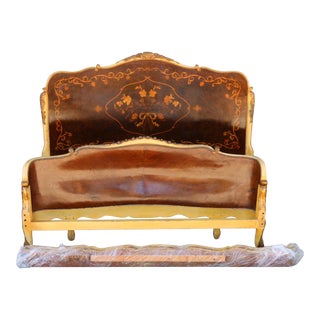 Antique French Queen Bed Frame For Sale