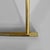 Italian Modern Stools in Gilt Metal and White Fabric, 1980s, Set of 2 For Sale - Image 18 of 18