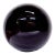 Black Obsidian Sphere, 41.3 Pounds, 9.4 Inches (Mexico #G0512) For Sale