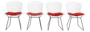 Dining Chairs by Harry Bertoia for Knoll International, 1970s, Set of 4