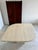 Minimalist Postmodern "Teardrop" Travertine Marble Dining Table Fluted Carved Base (Italy) For Sale - Image 10 of 16