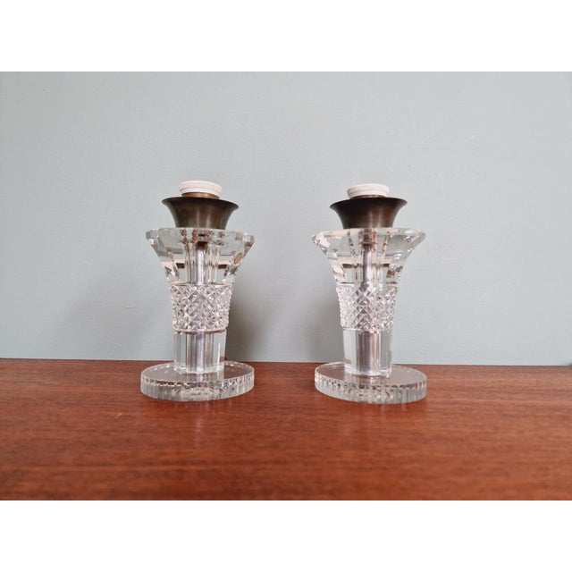 Art Deco Lamps from Val Saint Lambert, 1930s, Set of 2 For Sale - Image 17 of 18