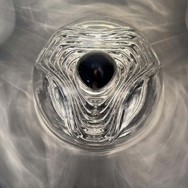 Glass Wave Glass Wall Lamp from Peill & Putzler, 1970s For Sale - Image 7 of 18