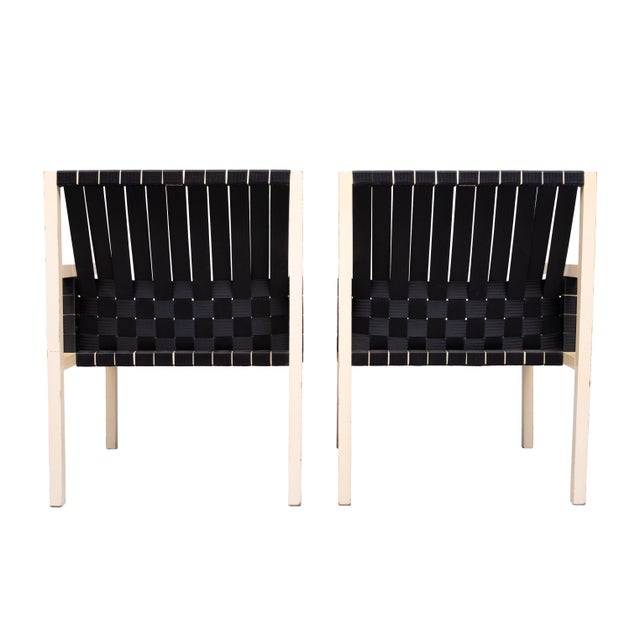 Seatbelt Chairs by Gijs Bakker for Castelijn, Holland, 1978, Set of 4 For Sale - Image 13 of 17