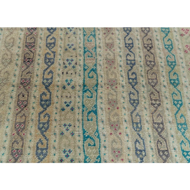 Turkish Vintage Rug 3'2" x 4' #20795 For Sale - Image 4 of 8