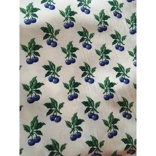 Waverly "Pick Me" Fabric Cherries- 3 Yards For Sale