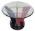 1980s Postmodern 1980's Marble & Glass Coffee Table Colorful Abstract - Memphis Design For Sale - Image 5 of 8