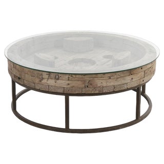 Industrial Coffee Table, 1920s For Sale