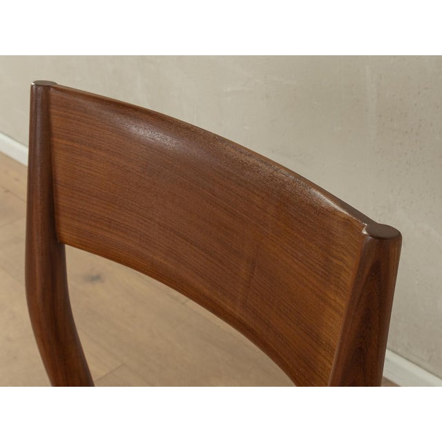 Vintage Dining Room Chairs by Georg Leowald for Wilkhahn, 1950s, Set of 5 For Sale - Image 6 of 7