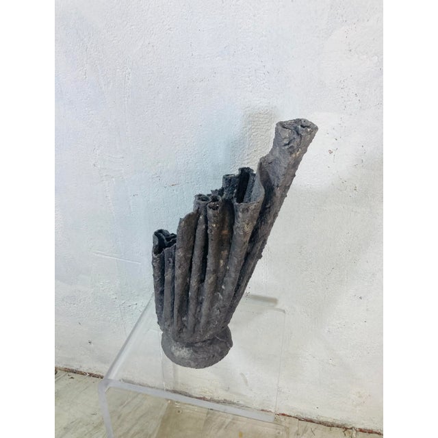 1960s Large Studio Art Vase For Sale - Image 5 of 9