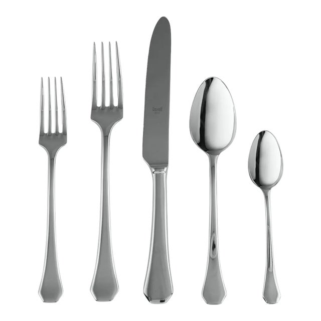 Mepra Moretto 20-Piece Flatware Set For Sale