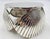 Metal Vintage Shell Shaped Wine Bottle Coaster by Emilia Castillo, Mexico 1980's For Sale - Image 7 of 13