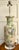 Late 20th Century Vintage Hand-Painted Chinoiserie Butterfly Porcelain Table Lamp on Lucite Base For Sale - Image 5 of 12
