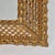 1920s Vintage Spanish Colonial Giltwood Square Mirror W/Fish Scale Mirror Insets For Sale - Image 5 of 8