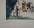 Salvador Dalí 1970s Dali Place St. Pierre Hand Signed Etching Dali Archives Certified Surreal Art For Sale - Image 4 of 5