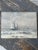 Vintage Steely Seascape Painting on Board, Signed by the Artist, Circa Mid-20th Century For Sale - Image 13 of 14