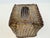 Metal Vintage Woven Brass Metal Tissue Box Cover For Sale - Image 7 of 11