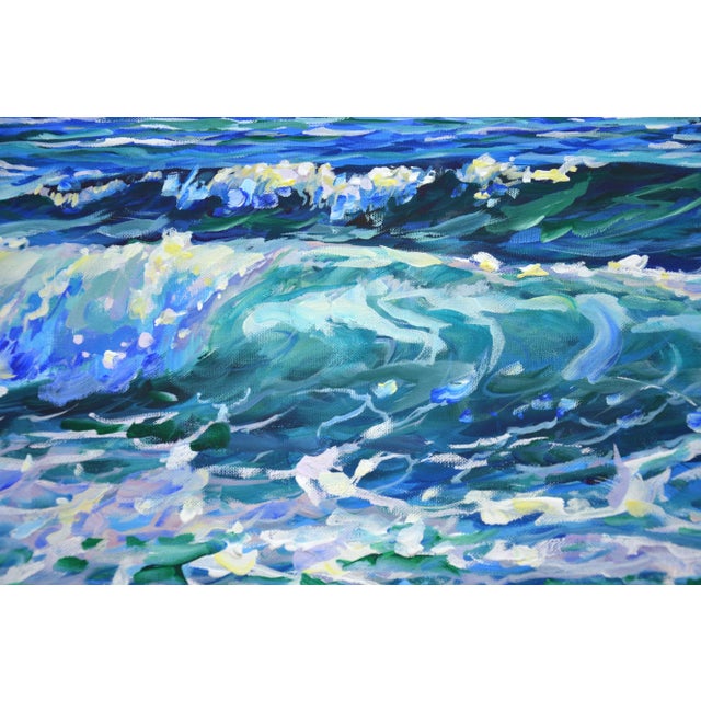 Waves. Stones.Modern Original Painting. Arts Bound For Sale - Image 6 of 7