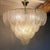 Metal Large Mid Century Modern Murano Glass Chandelier Italy For Sale - Image 7 of 13