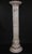 Vintage 36+ Inch Neoclassical Decorative Alabaster Column Stand For Sale - Image 4 of 12