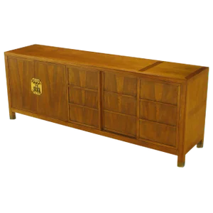Frank Van Steenberg for Baker Far East Collection Walnut Sideboard