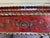 Large Vintage Peruvian Reverse-Painted Red Glass Mirror Gilt Hand-Carved Wood Frame Spanish Colonial Style For Sale - Image 4 of 9