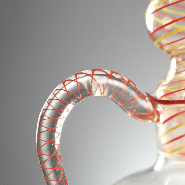Blown Murano Glass Decanter For Sale - Image 4 of 7