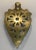 Traditional Antique Pierced Brass Trivet For Sale - Image 3 of 9
