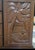 Early 20th Century Vintage Hand-Carved Wooden Deep Relief Jewelry Cabinet Tropical Farming Motif For Sale - Image 5 of 12